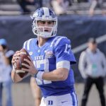 QB Daniel Jones (17) during Walk-On's Independence Bowl^ Shreveport^ USA - 27 Dec 2018